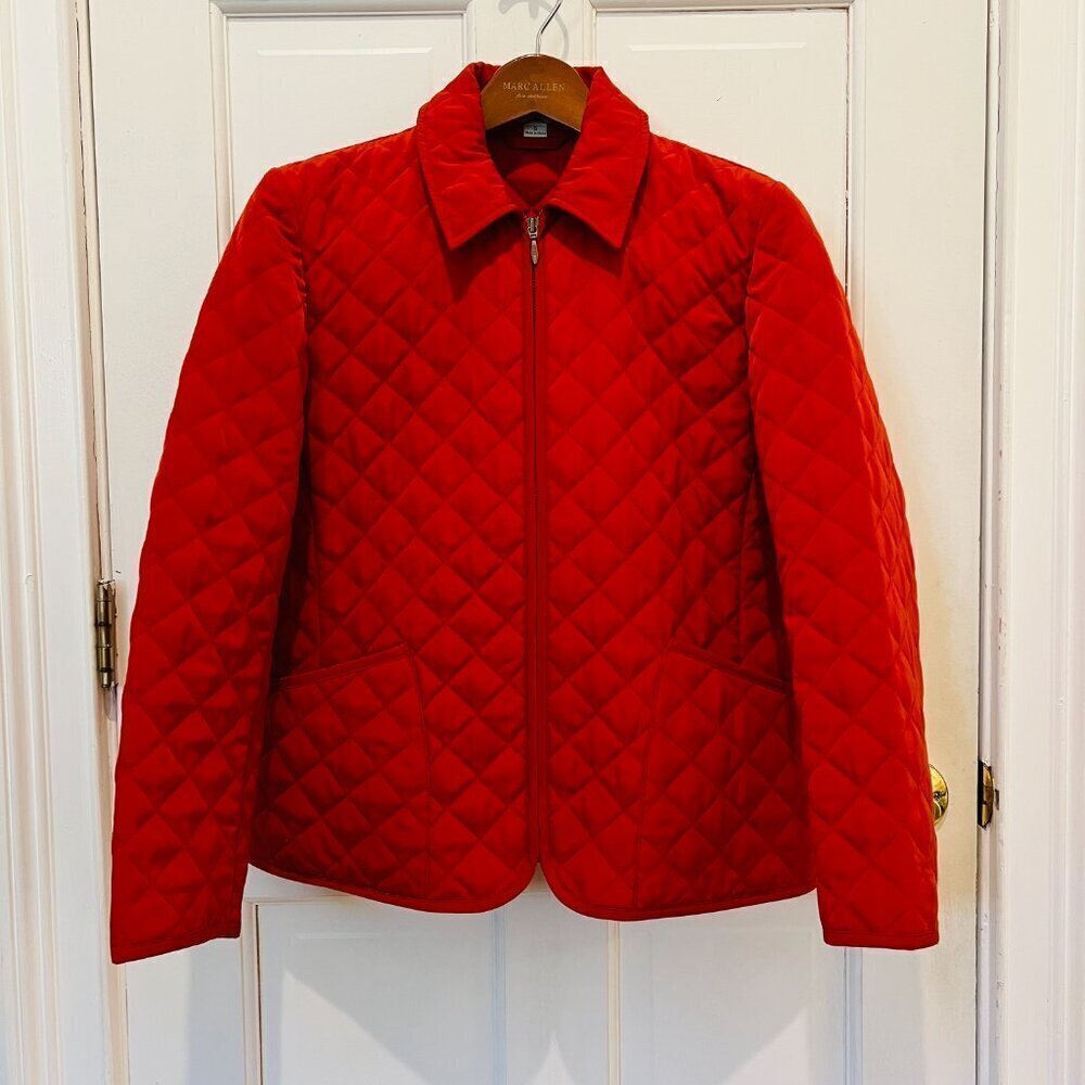 Pendleton Quilted Hunting Shooting Chore Jacket Coat Orange Size Small - Picture 11 of 16